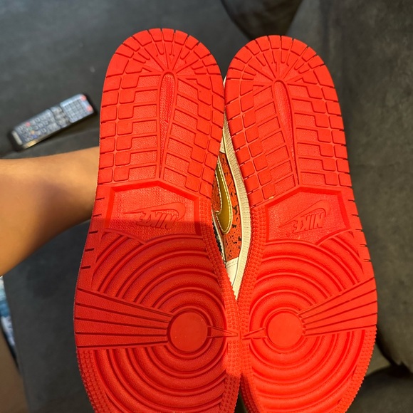 Nike Red and White Sneakers - Picture 2 of 10